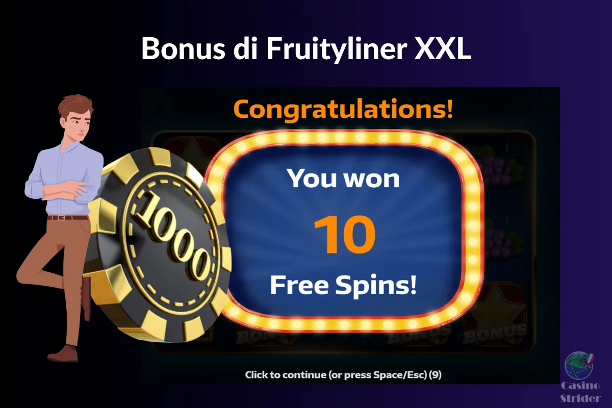 free spins frutyliner xxl