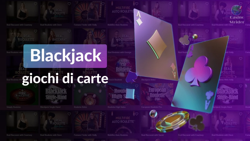 Giochi di carte blackjack