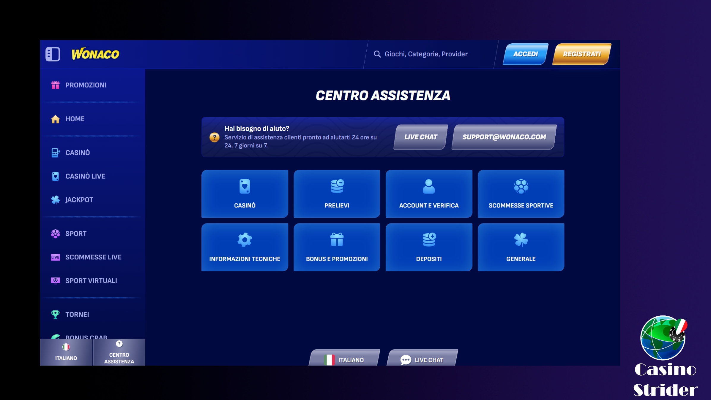 Assistenza clienti