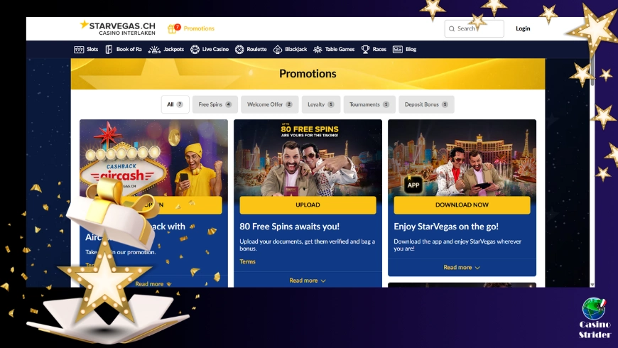 Bonus del StarVegas