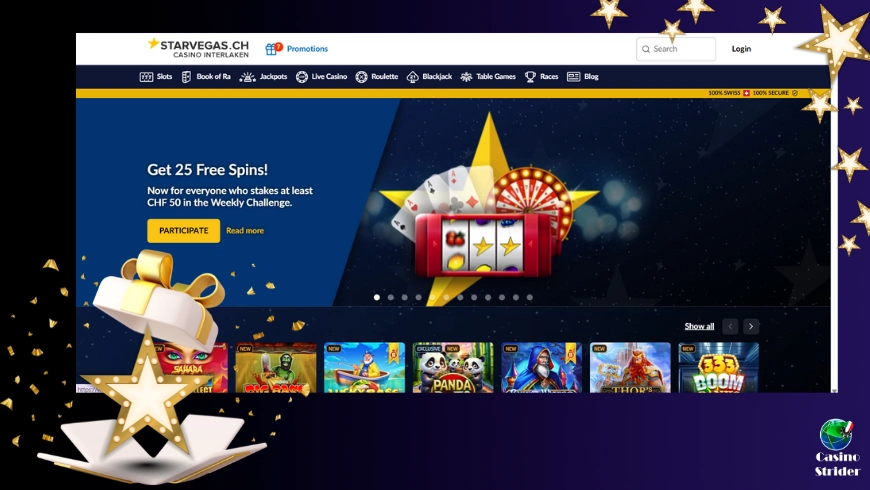 Codice promozionale del StarVegas