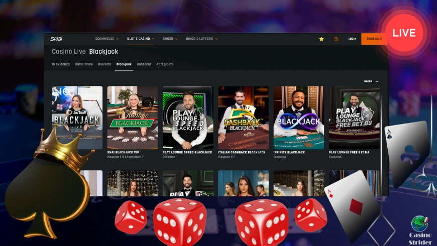 Blackjack live
