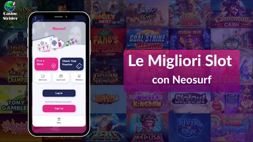 Le migliori slot online con Neosurf