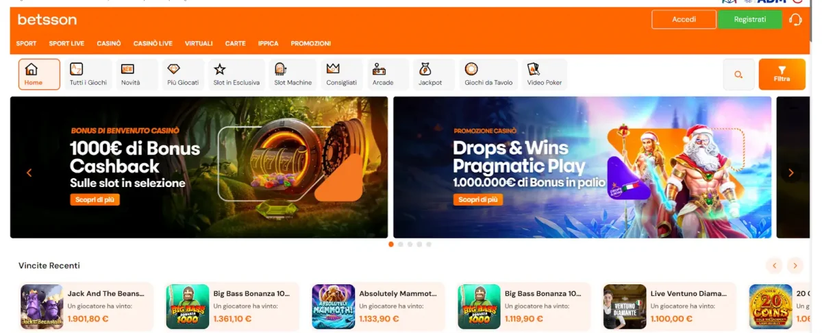 Betsson Casino