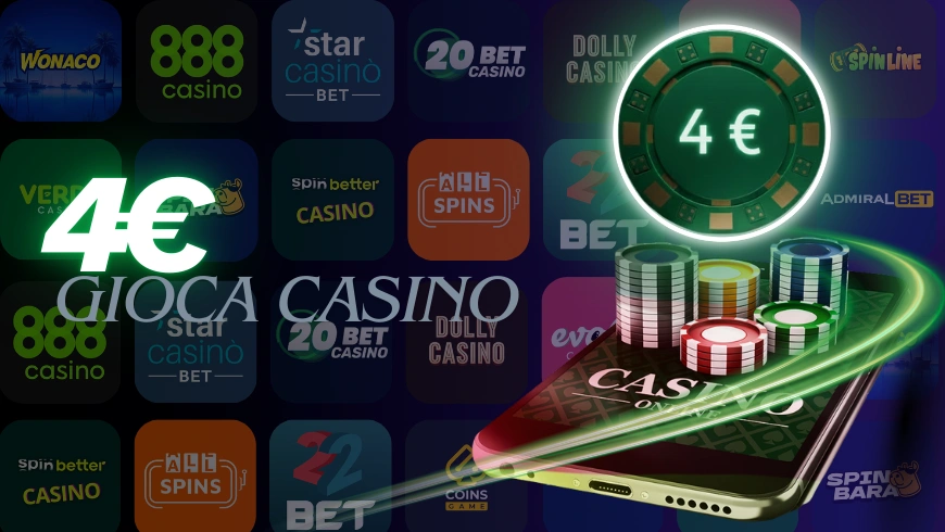 Online casino deposito minimo 4€
