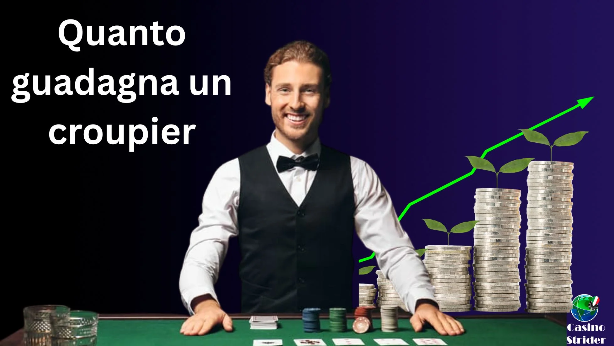 Quanto guadagna un croupier