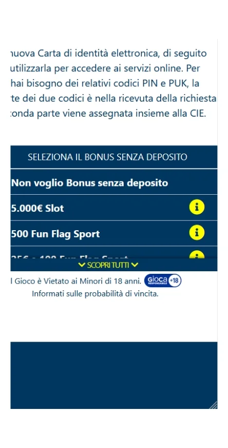 Bonus CIE