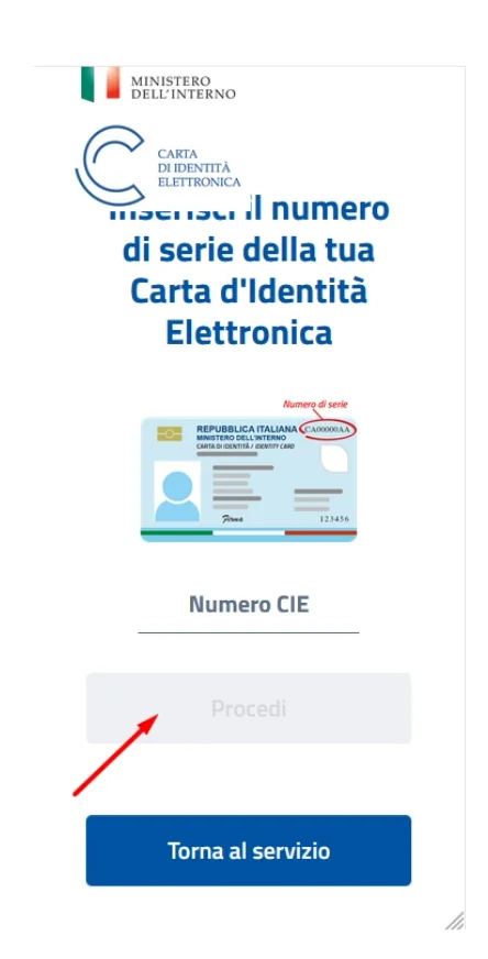 Conferma CIE