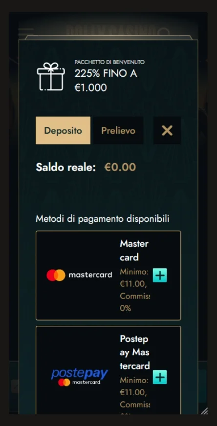 Inizia a giocare