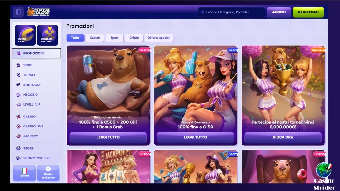 Bonus dell’online casinò Spinbara