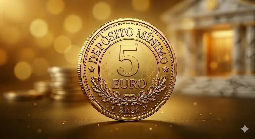 Depósito Minimo 5 Euro