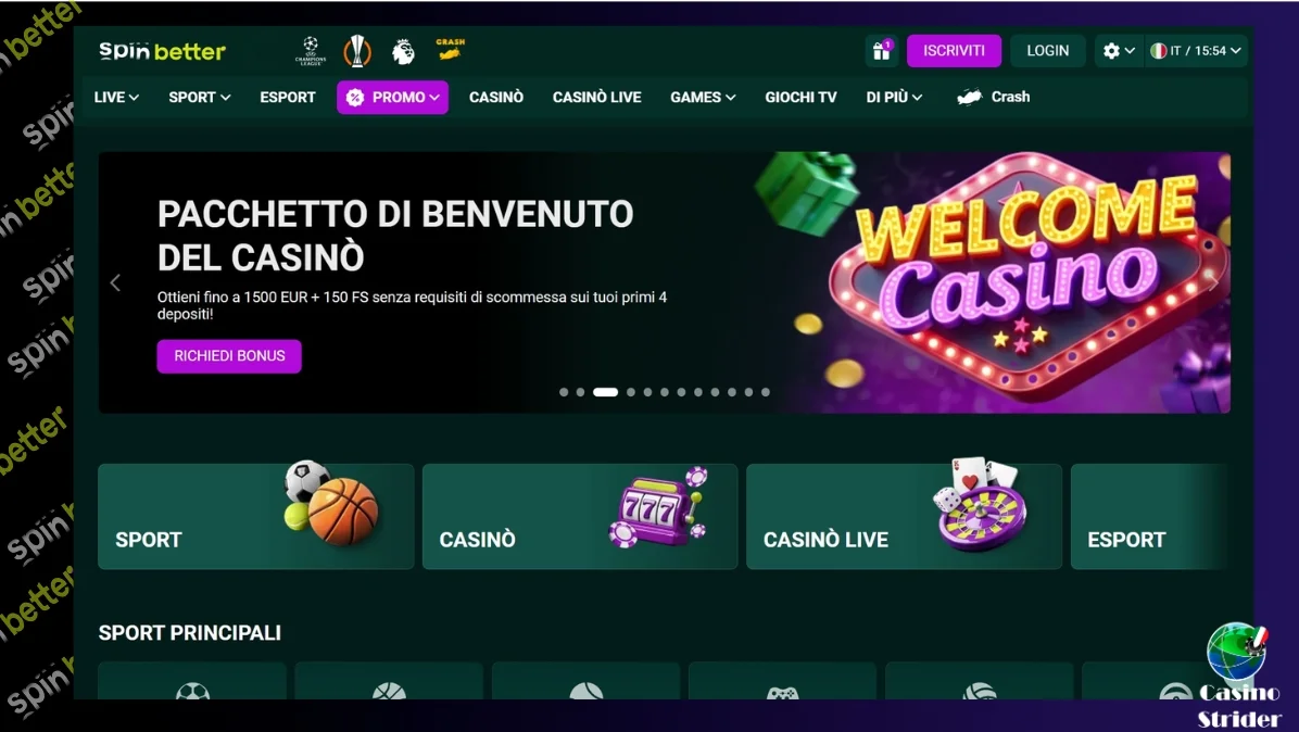 Tutto su Spinbetter Casinò Online