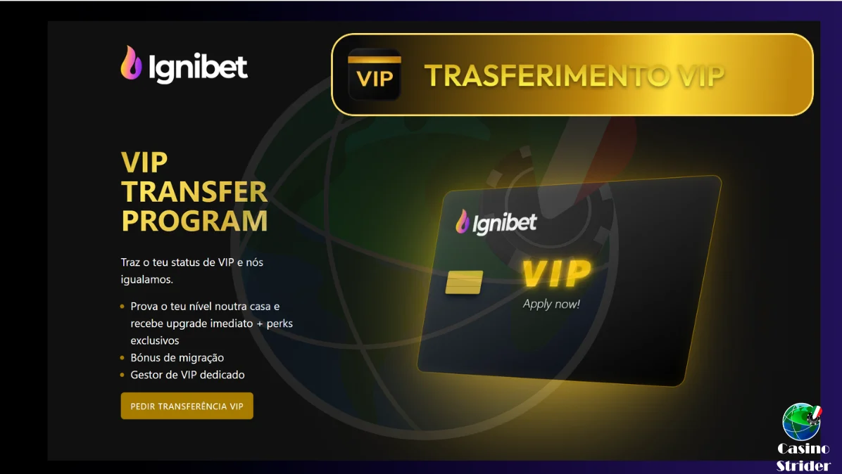 Programma VIP di Ignibet in sintesi