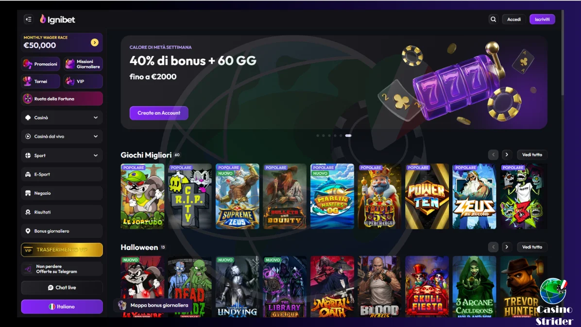 Ignibet Casino Recensione